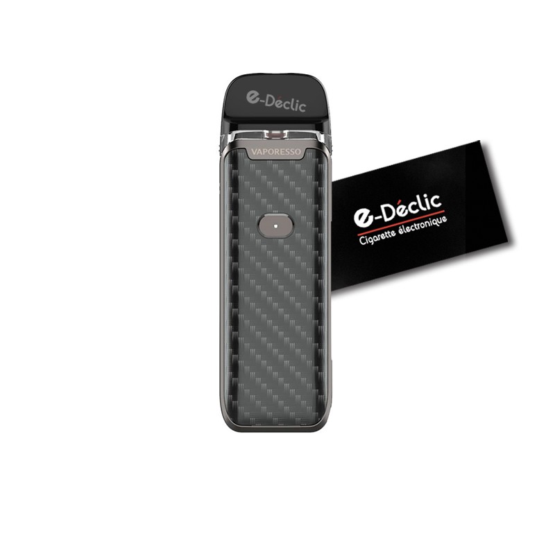 cigarette-electronique-kit-pod-luxe-pm40-carbon-fiber-vaporesso-E-Declic