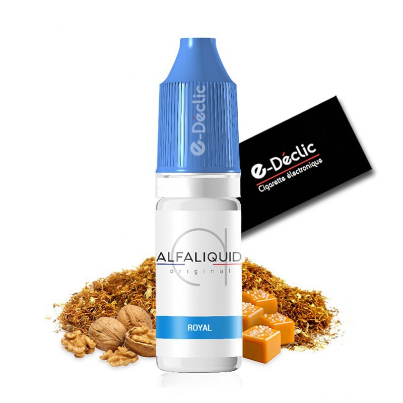cigarette-electronique-e-liquide-10ml-tabac-royal-alfaliquid-E-Declic