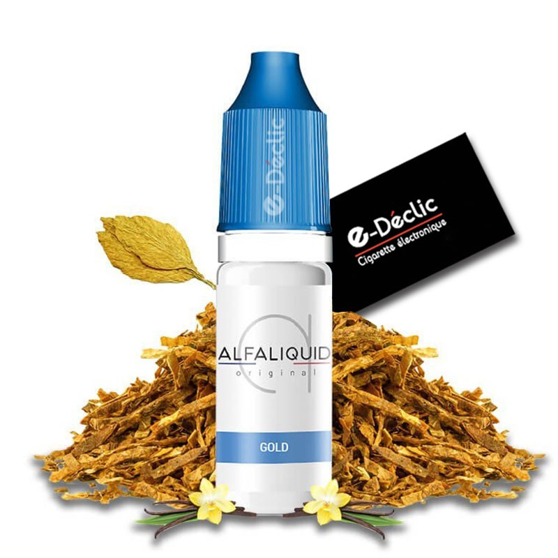 cigarette-electronique-e-liquide-10ml-classic-gold-alfaliquid-E-Declic