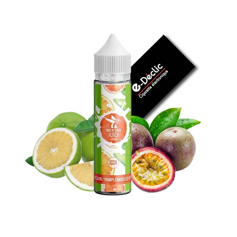 e-liquide-francais-passion-pamplemousse-vert-50ml-nektar-juice-E-Declic