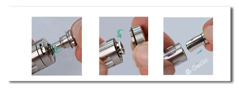 changer résistance cigarette électronique vaporesso Cigusto Kit GTX Go 80 Vaporesso